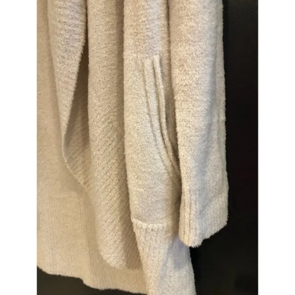 NWOT Barefoot Dreams CozyChic Lite Circle SILVER Cardigan Size L/XL